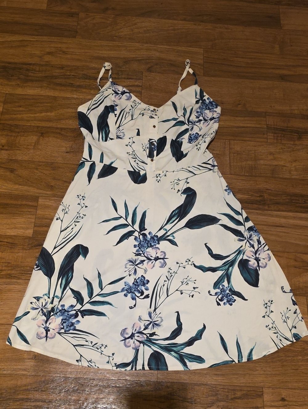 Floral Spaghetti Strap Dress